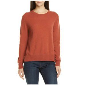 Vince Step Hem Cashmere Sweater, Spice, S